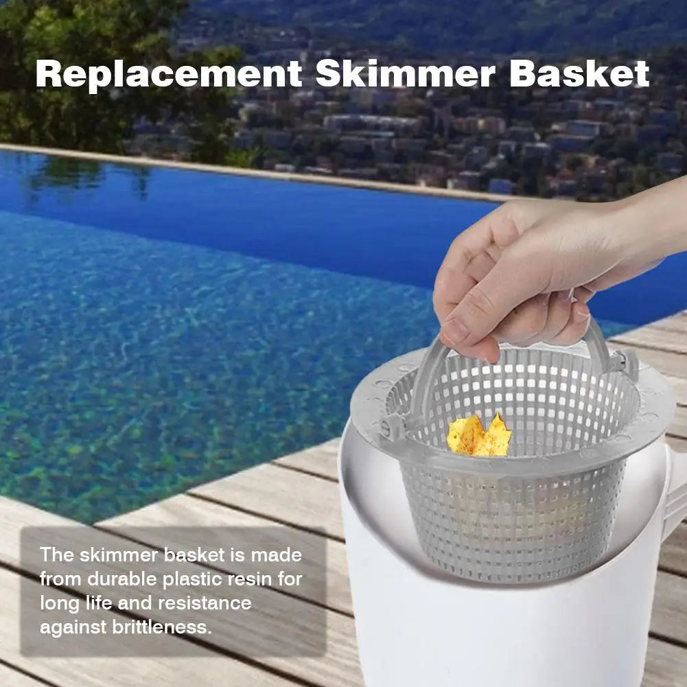 Swimming Pool Replacement Skimmer Skimmer Basket Pool Filter Basket Pool Replacement Skimmer Basket Swimming Pool Supplies Peaceful Pleasures Health and Wellness