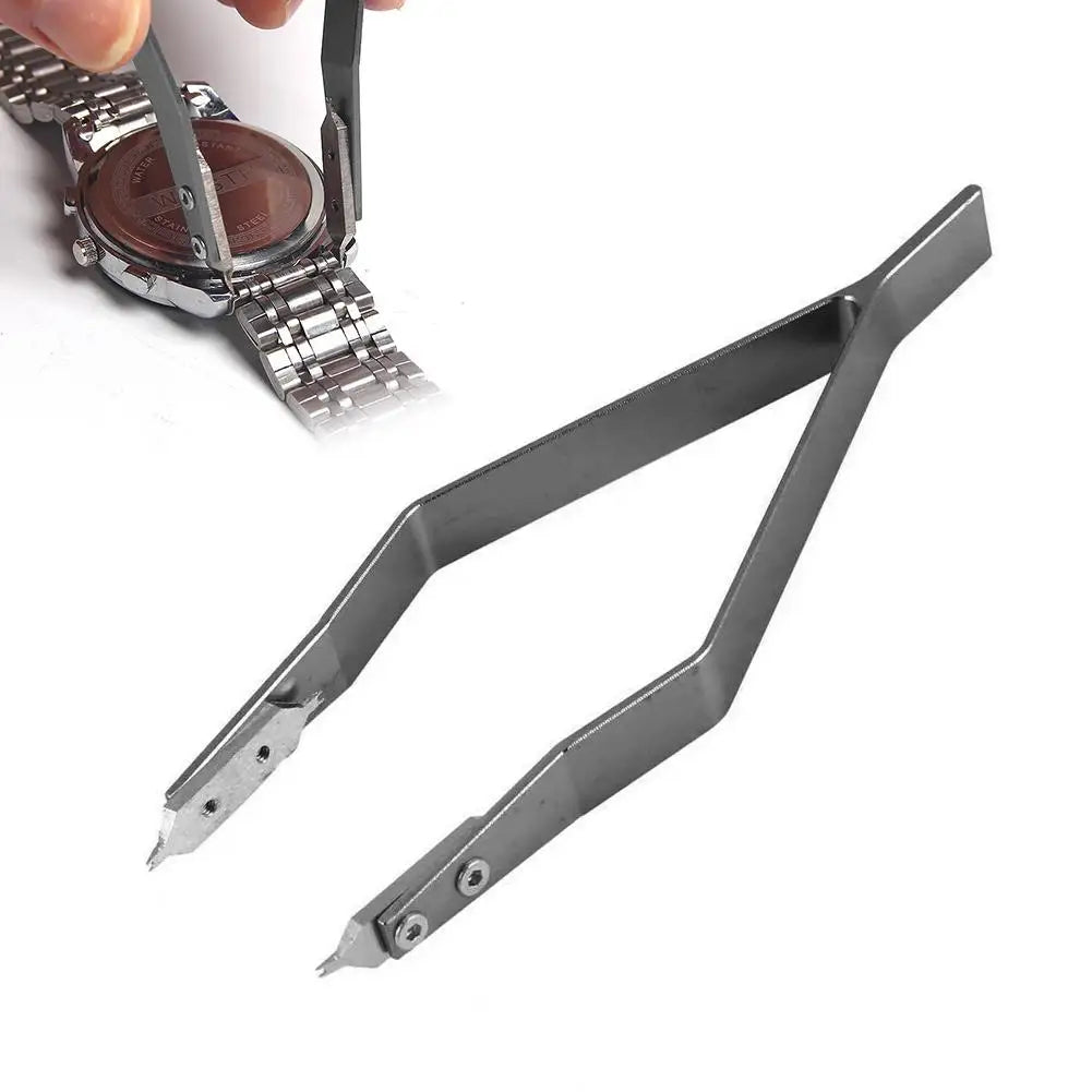 Y-type Watch Band Tweezer Professional Precision Spring Bar Removal Tool for Watch Jewelry Bracelets Repair Tools Peaceful Pleasures Health and Wellness Gray