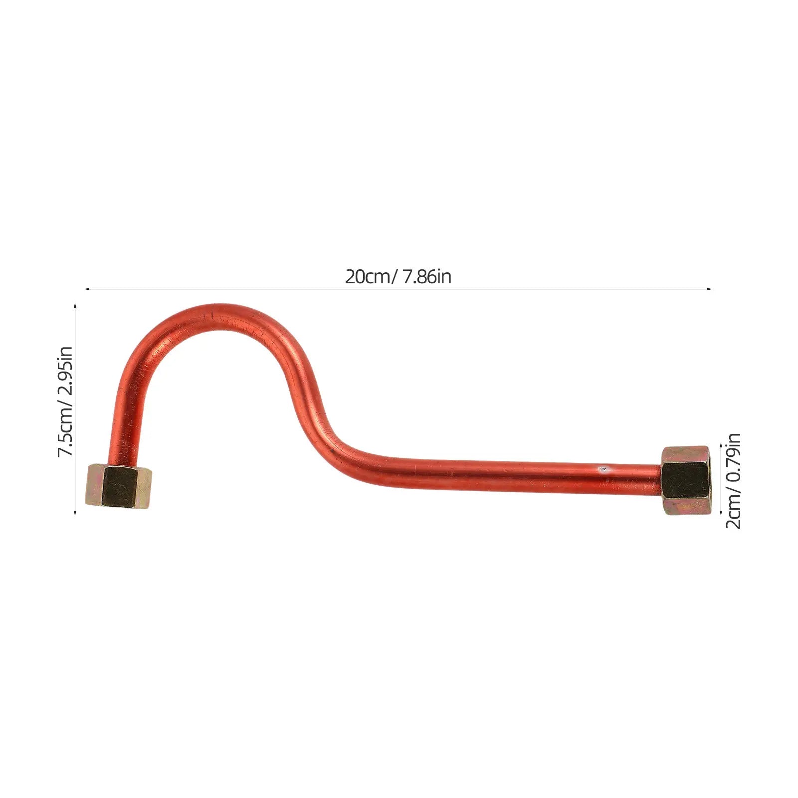 Air Compressor Intake Aluminum Tube Sturdy Replacement Tube Quick Simple Installation for Workshop Air Compressor Parts Peaceful Pleasures Health and Wellness