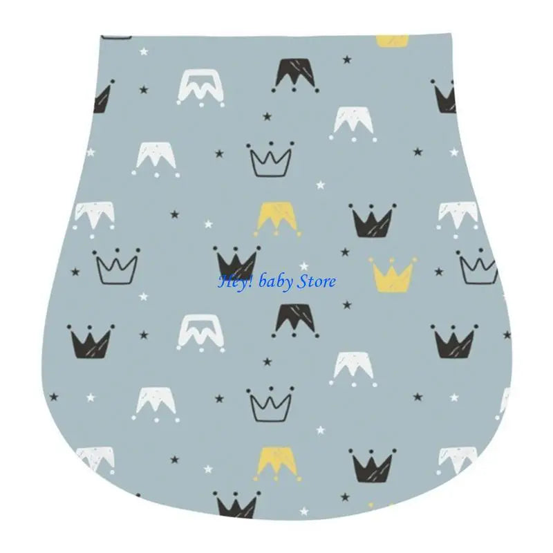 Soft Absorbent Baby Burp Cloths – Newborn Feeding & Teething Bibs