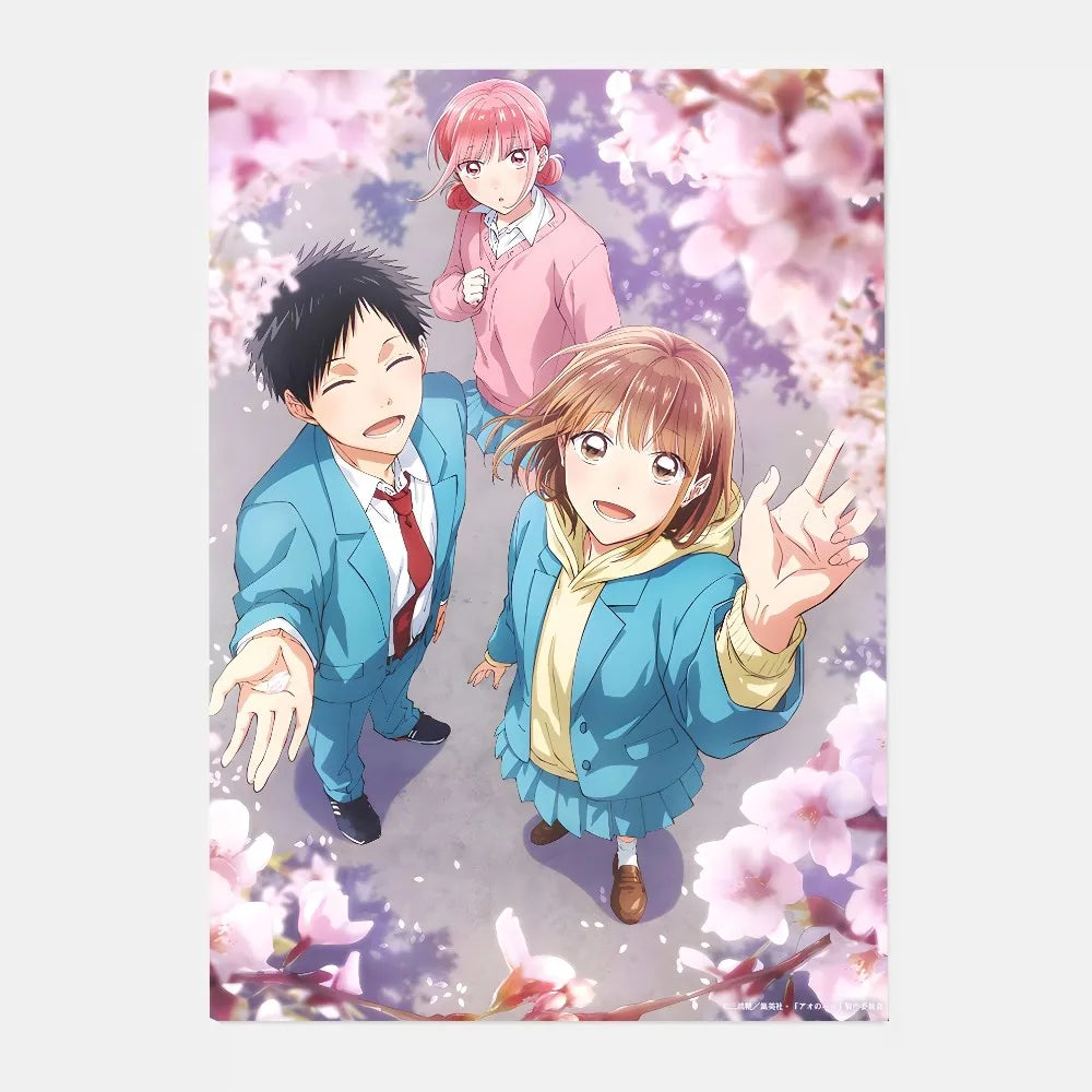 Anime Ao No H-hako Poster HD art sticky wall waterproof home living room bar decoration Peaceful Pleasures Health and Wellness z18 21X30cmNoframe