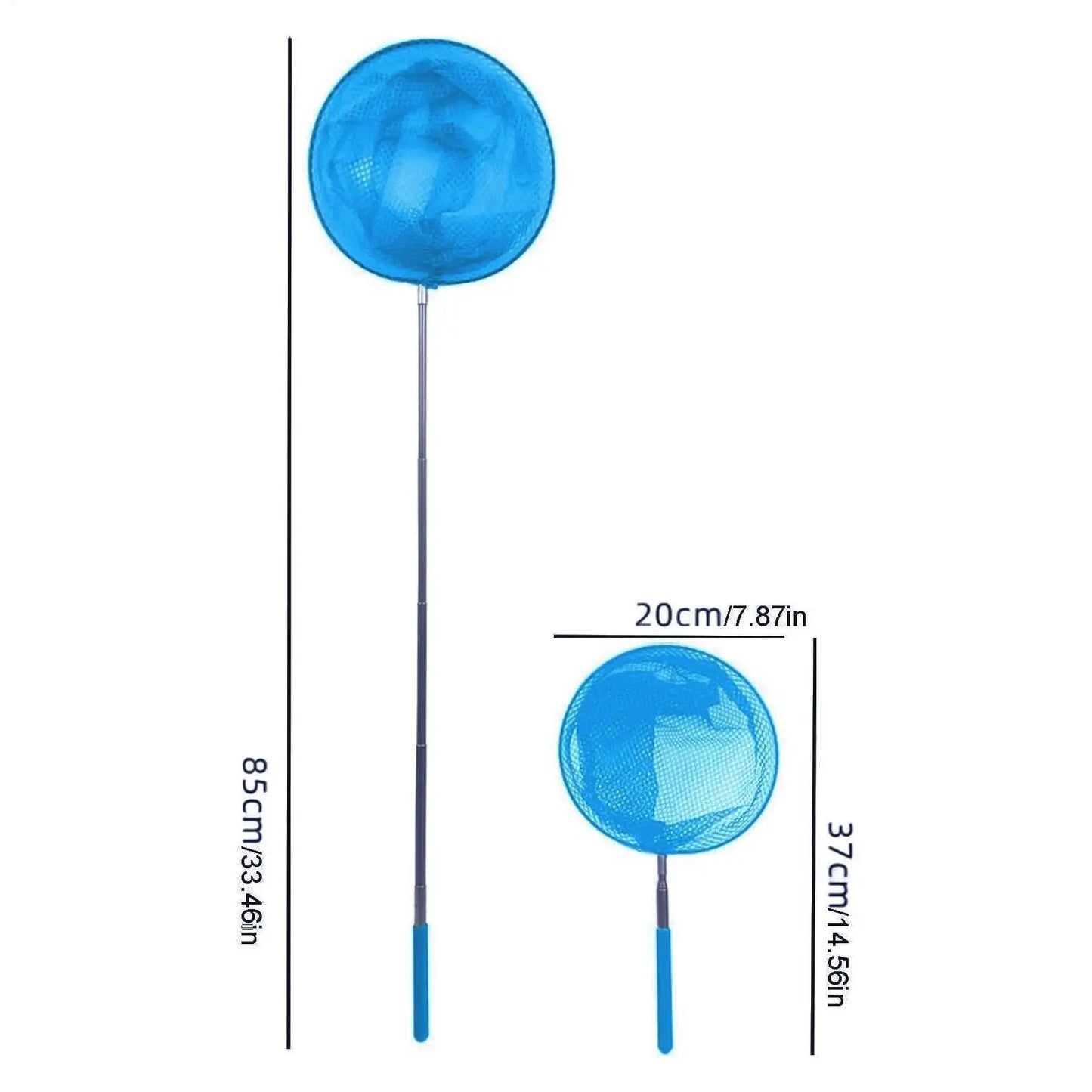 Retractable Kids Butterfly & Fishing Net | Telescopic Outdoor Toy