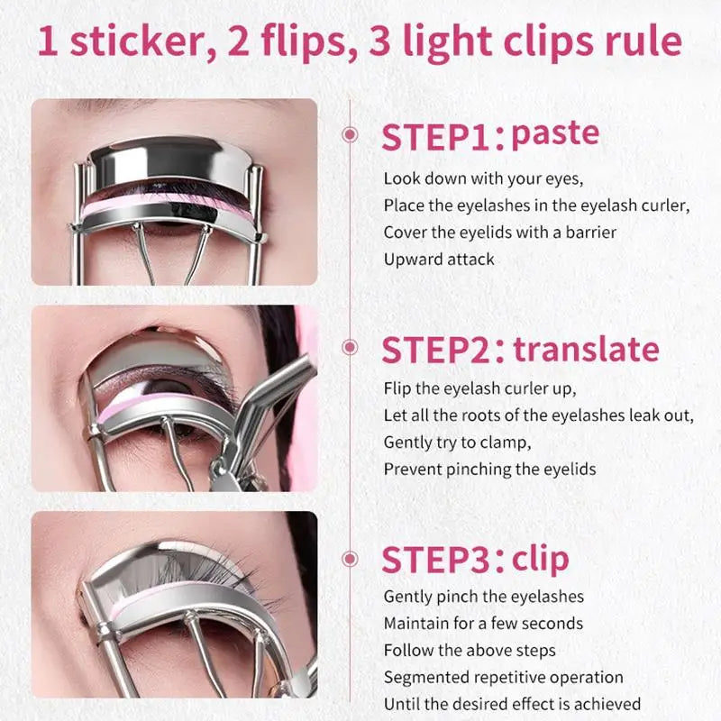 Portable Professional Eyelash Curler | Lash Lift Tool for Women