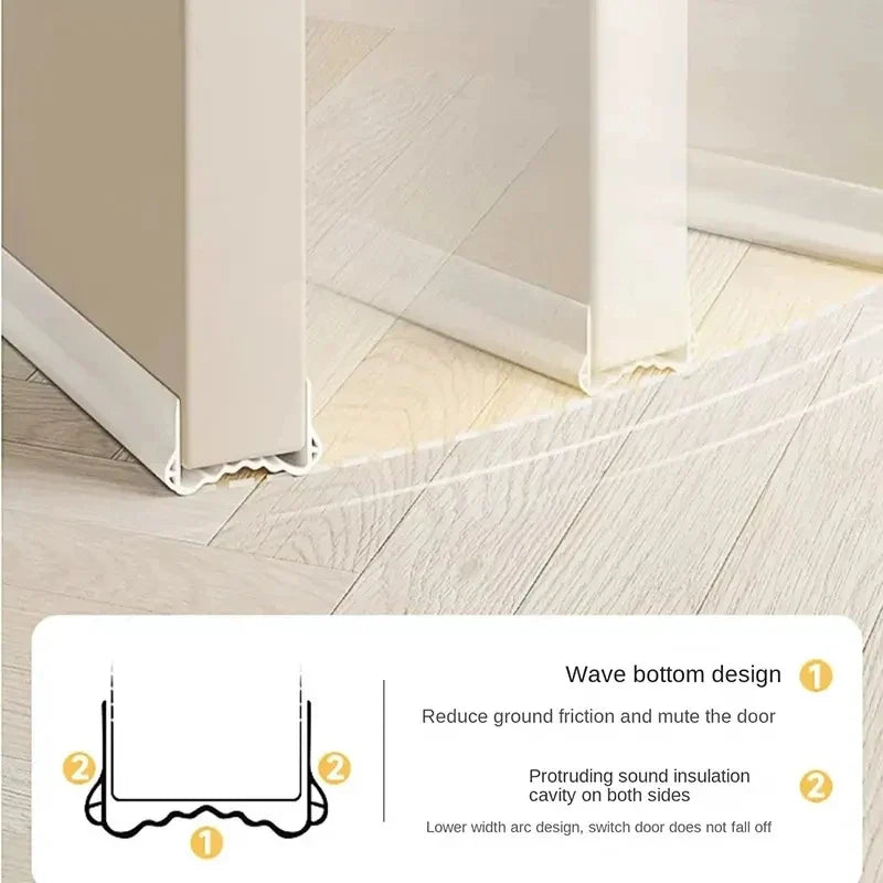 Door Bottom Seal Strip – Adjustable Draft Stopper & Weather Strip