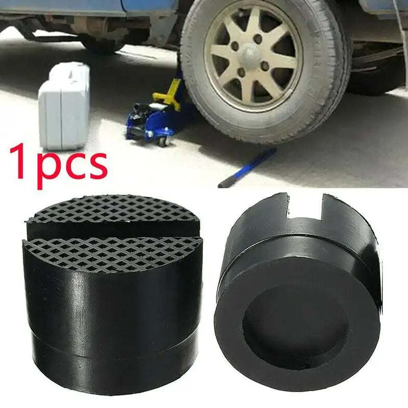 Car Slotted Lift Jack Stand Rubber Pad Floor Adapter Frame Rail Pinch Lifting Universal Repair Tools Safety Grip Pads 3Ton 6Ton Peaceful Pleasures Health and Wellness