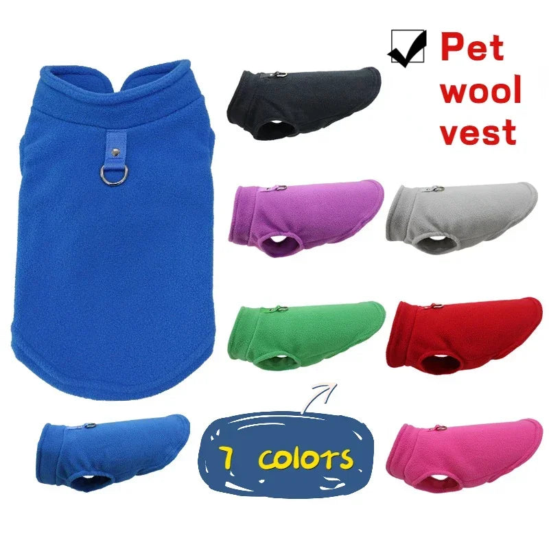 Fleece Vest for Small Dogs – Chihuahua, Pug & Puppy Jacket