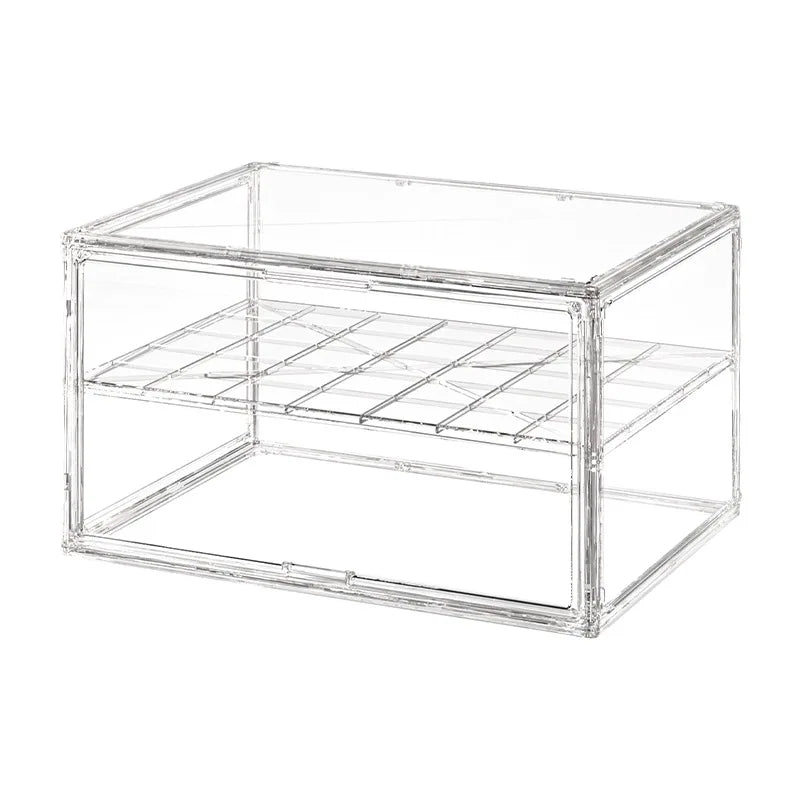 50cm Acrylic Figure Display Case – Clear Anti-Dust Collectible Box