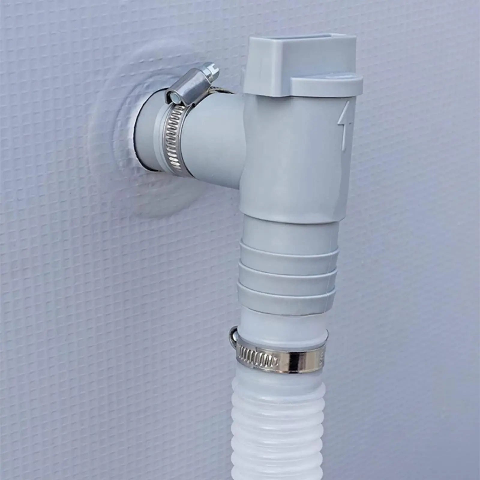 PVC Pool Filter Pump Adapter Durable 32mm Pool On/Off Plunger Valve Sealed Replacement for Outdoor Equipment Parts Peaceful Pleasures Health and Wellness 1PC Stop Valve