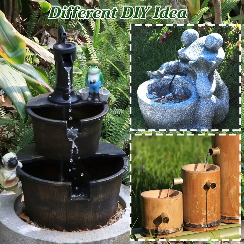 3.5W Solar Bird Bath Fountain – 3-Layer Flowing Water Feature