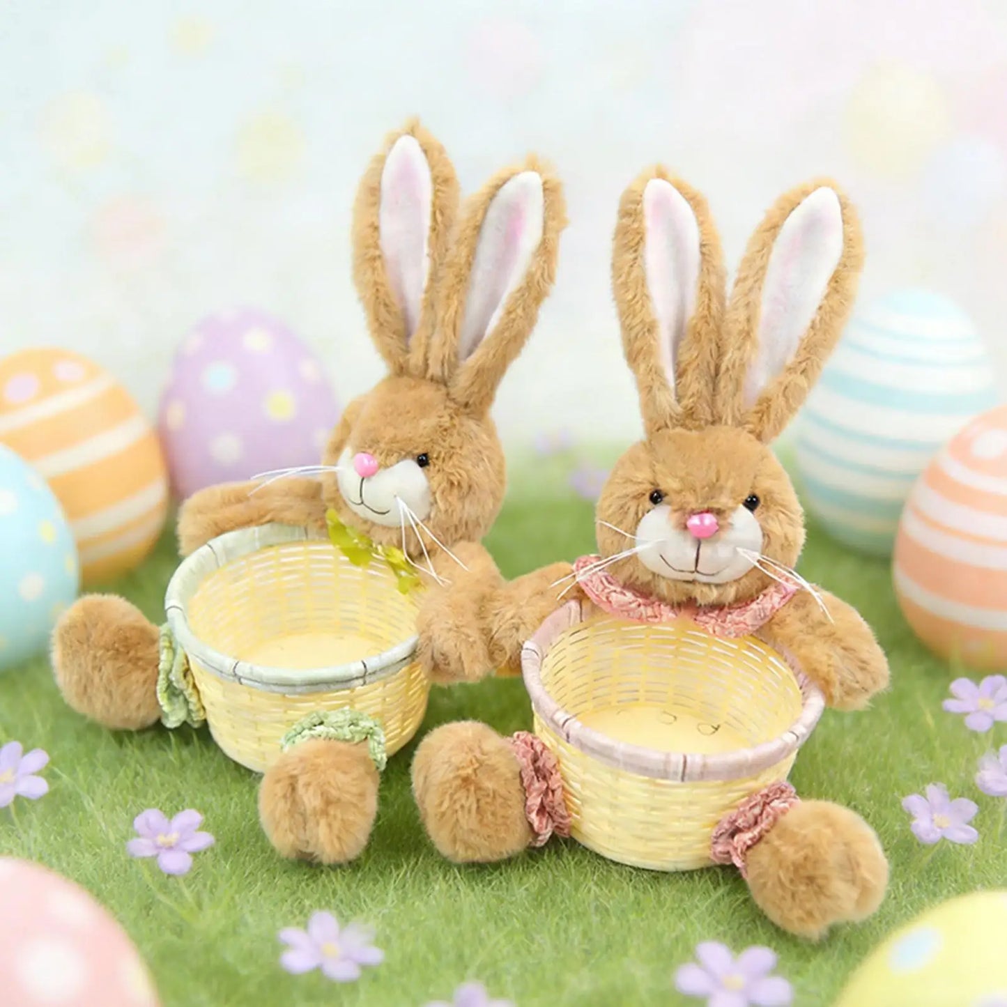 Easter Bunny Basket | Rabbit Candy & Egg Storage for Kids