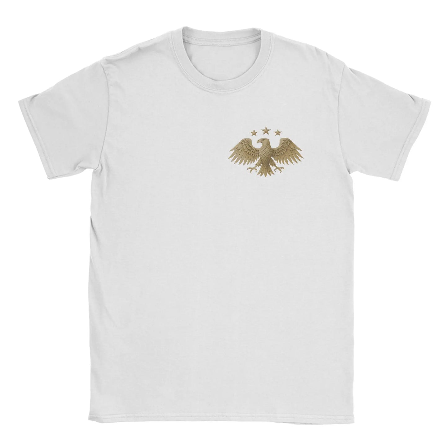 Proud Syrian T Shirt Summer Eagle Syria Novelty T-Shirts Man 100% Cotton Round Neck Oversized Clothes Short Sleeves Funny Tops Peaceful Pleasures Health and Wellness