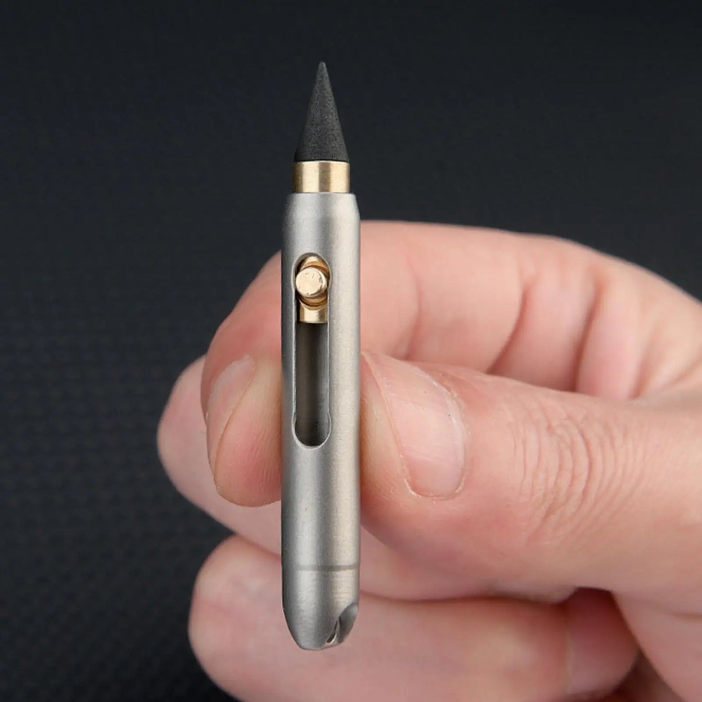 Titanium Alloy Eternal Pencil | Keychain Pocket Pen, No Sharpen