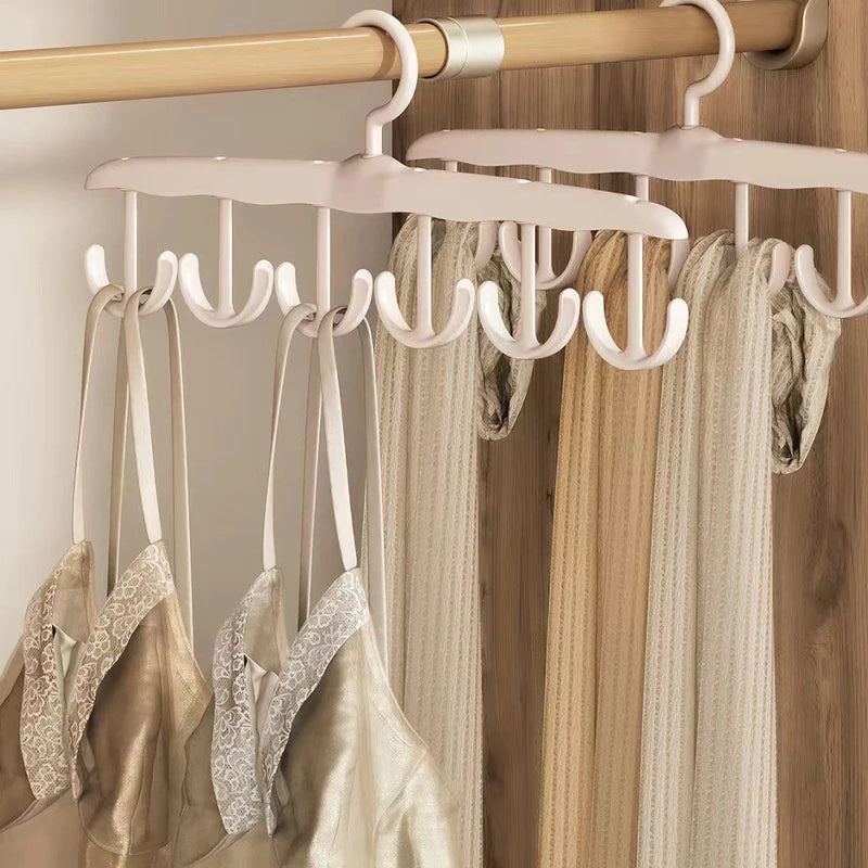 360-degree Rotating Clothes Hanger Holder Sling Scarf Underwear Storage Rack Wardrobe Organizer clothes rack hangers for clothes Peaceful Pleasures Health and Wellness