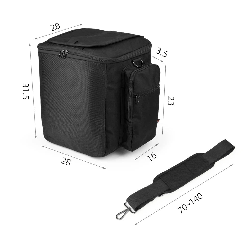 Speaker Organizer For Partybox Encore Essential Speaker Shoulder Bag Nylon Crossbody Sound Bag With Shoulder Strap Peaceful Pleasures Health and Wellness