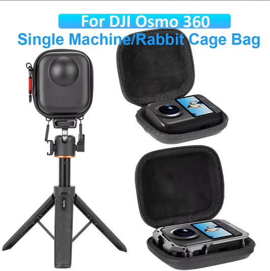 DJI Osmo 360 Carrying Case – Waterproof PU Leather Hard Bag Camera Carrying Case Oasis Select