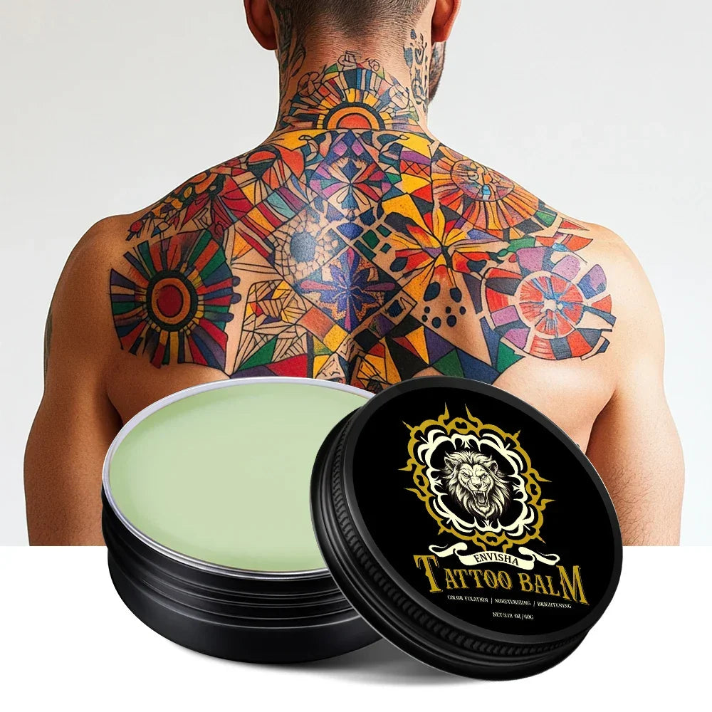 ENVISHA Tattoo Aftercare Balm – Moisturizing, Color-Fixing & Non-Irritating Peaceful Pleasures Health and Wellness