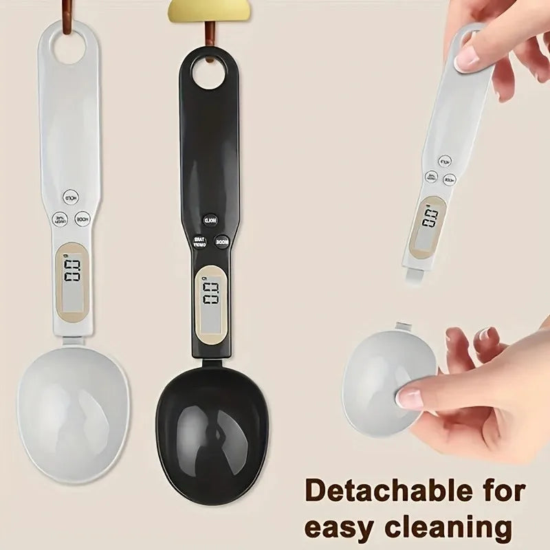 Digital Measuring Spoon with Clear Display - Portable Scale Spoon for Pet Food, Tea, Milk Powder - Kitchen and Dorm Restaurant Peaceful Pleasures Health and Wellness