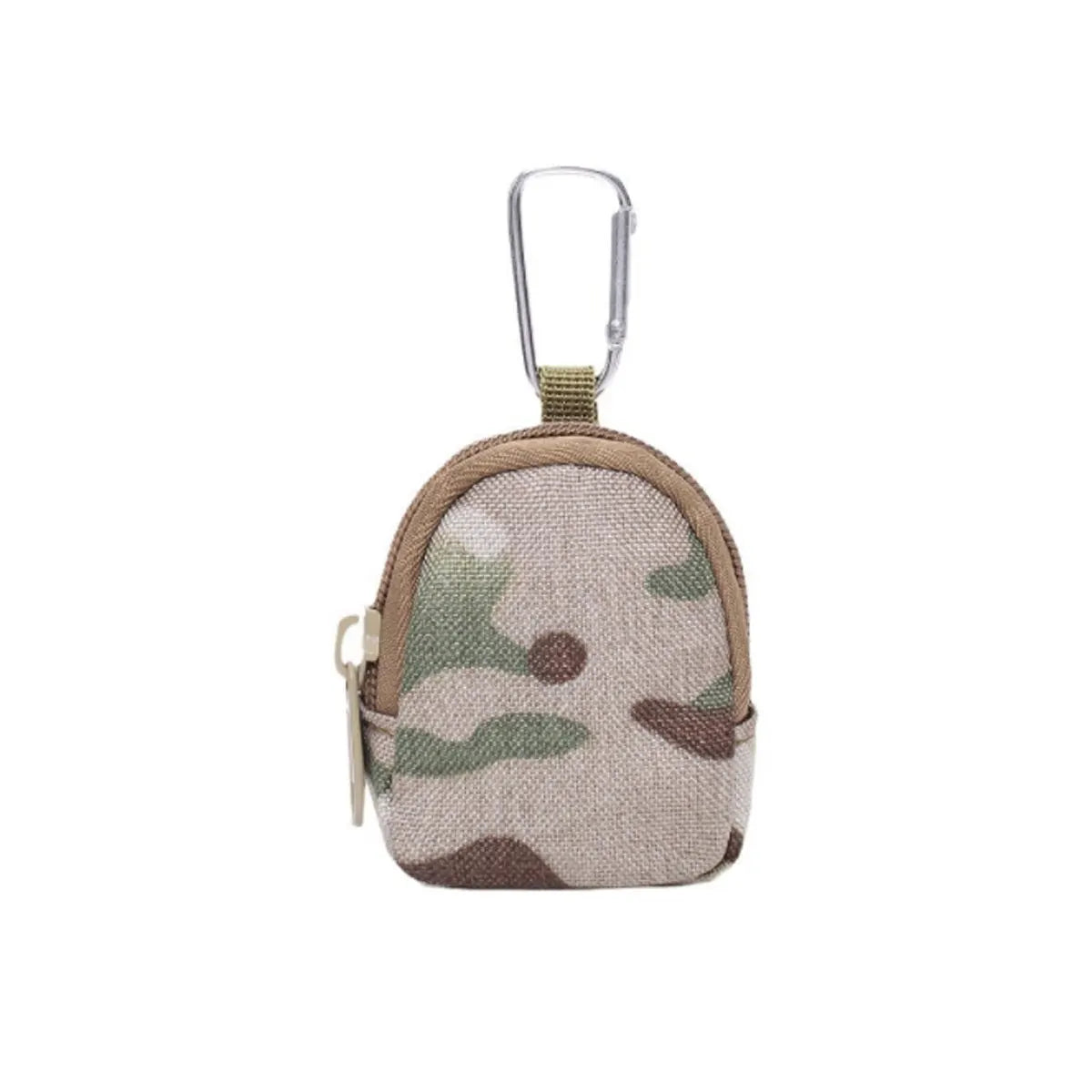 Tactical Key Wallet & Coin Pouch – Compact EDC Polyester Bag Key Wallet Pouch Peaceful Pleasures Health and Wellness Ivory