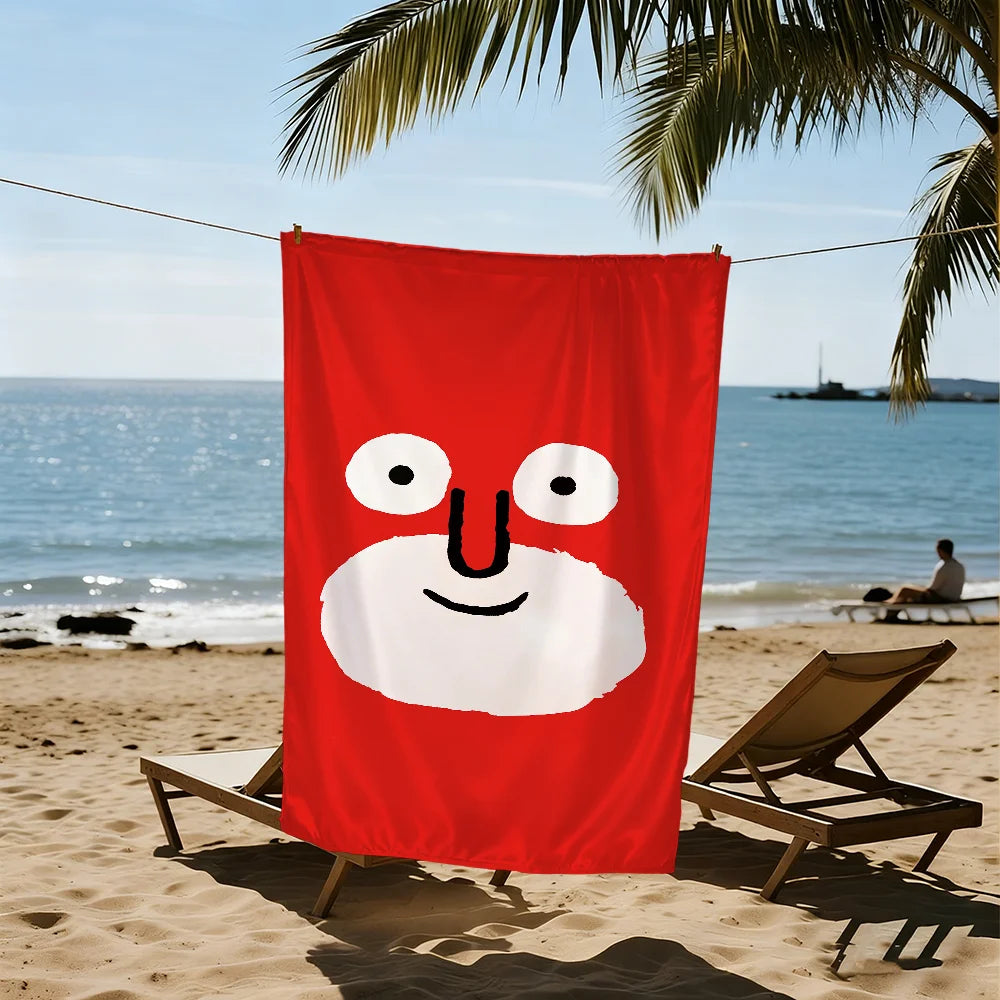 Aesthetic Art Quick-Dry Beach Towel | Pool, Travel & Gym