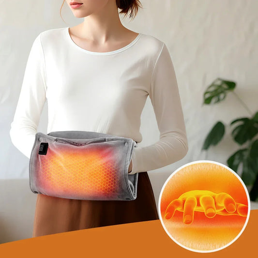 USB Electric Hand Warmer Bag – 3 Heat Levels, Graphene Heated Pad Electric Hand Warmer Oasis Select