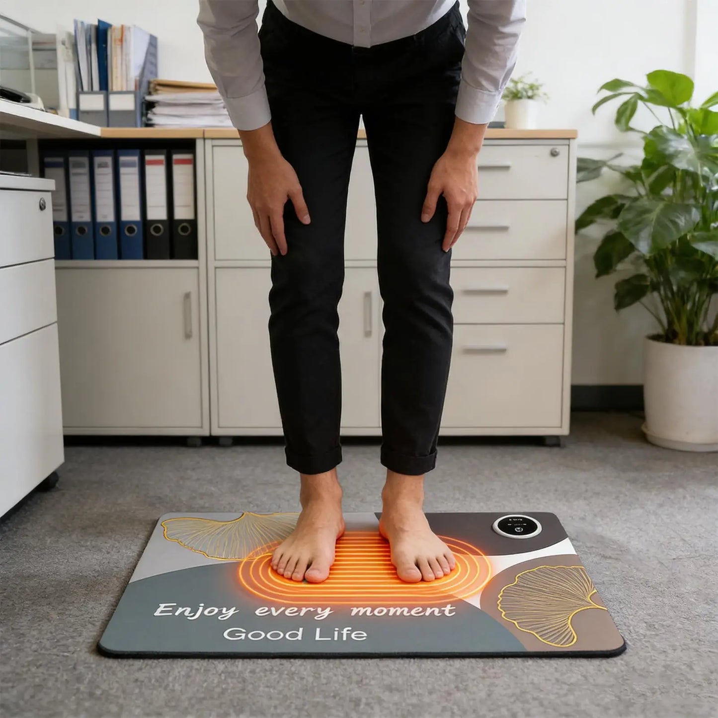 Electric Foot Warmer Heating Pad | 3 Settings & Auto Shut-Off
