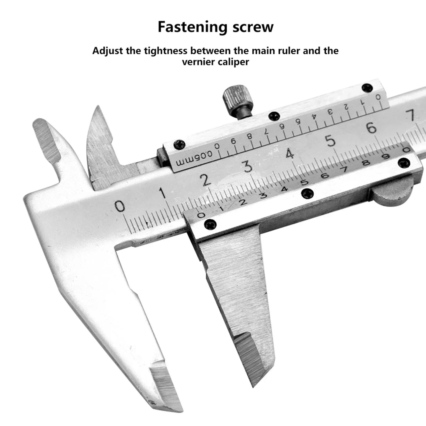 0- Accuracy Carbon Steel Metal Vernier Caliper Micrometer Gauge