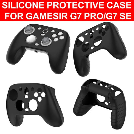 For Gamesir G7 Pro/G7 SE Silicone Protective Case/gamepad Shell Anti Scratch Heat Dissipation Non-slip Bump Proof Peaceful Pleasures Health and Wellness