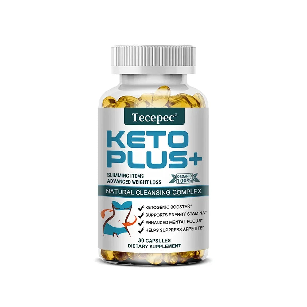 Keto Plus+ Capsules | MCT, Apple Cider Vinegar & Green Tea