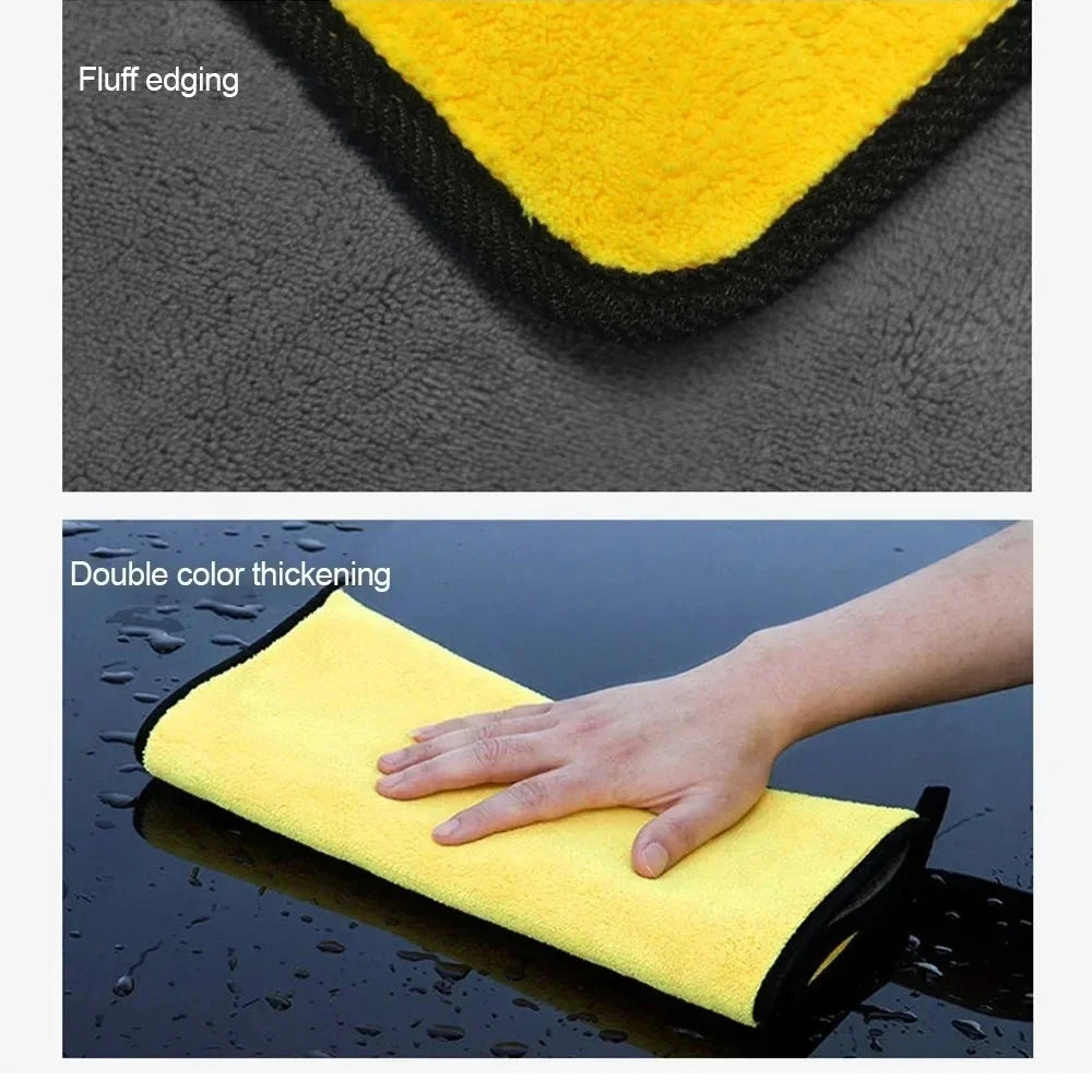 Car Wash Microfiber Towels | Soft Absorbent Detailing Cloths