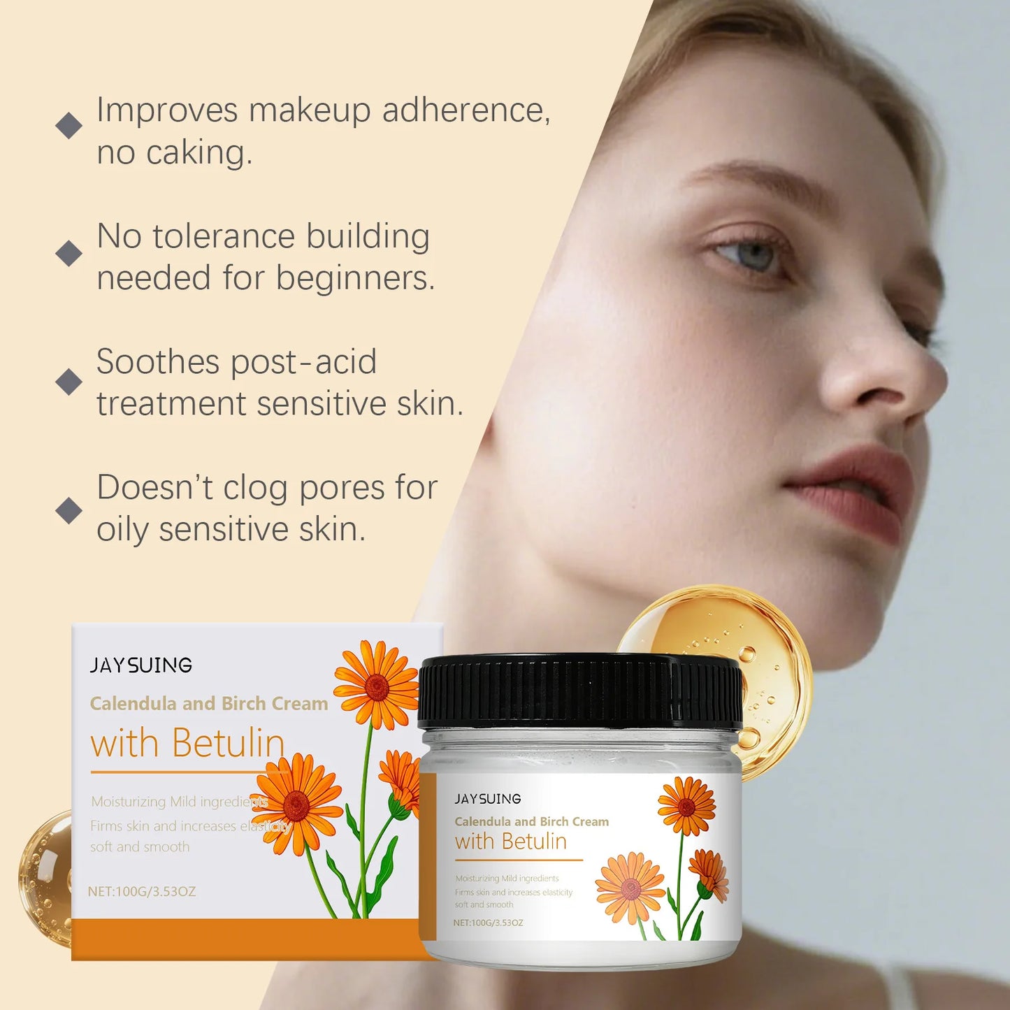 Jaysuing Moisturizing Face Cream | Hydrating & Nourishing Skin Care