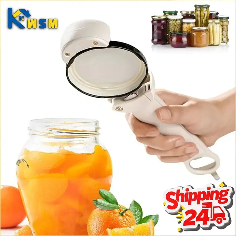 Multifunctional Magnetic Bottle & Can Opener – Stainless Steel