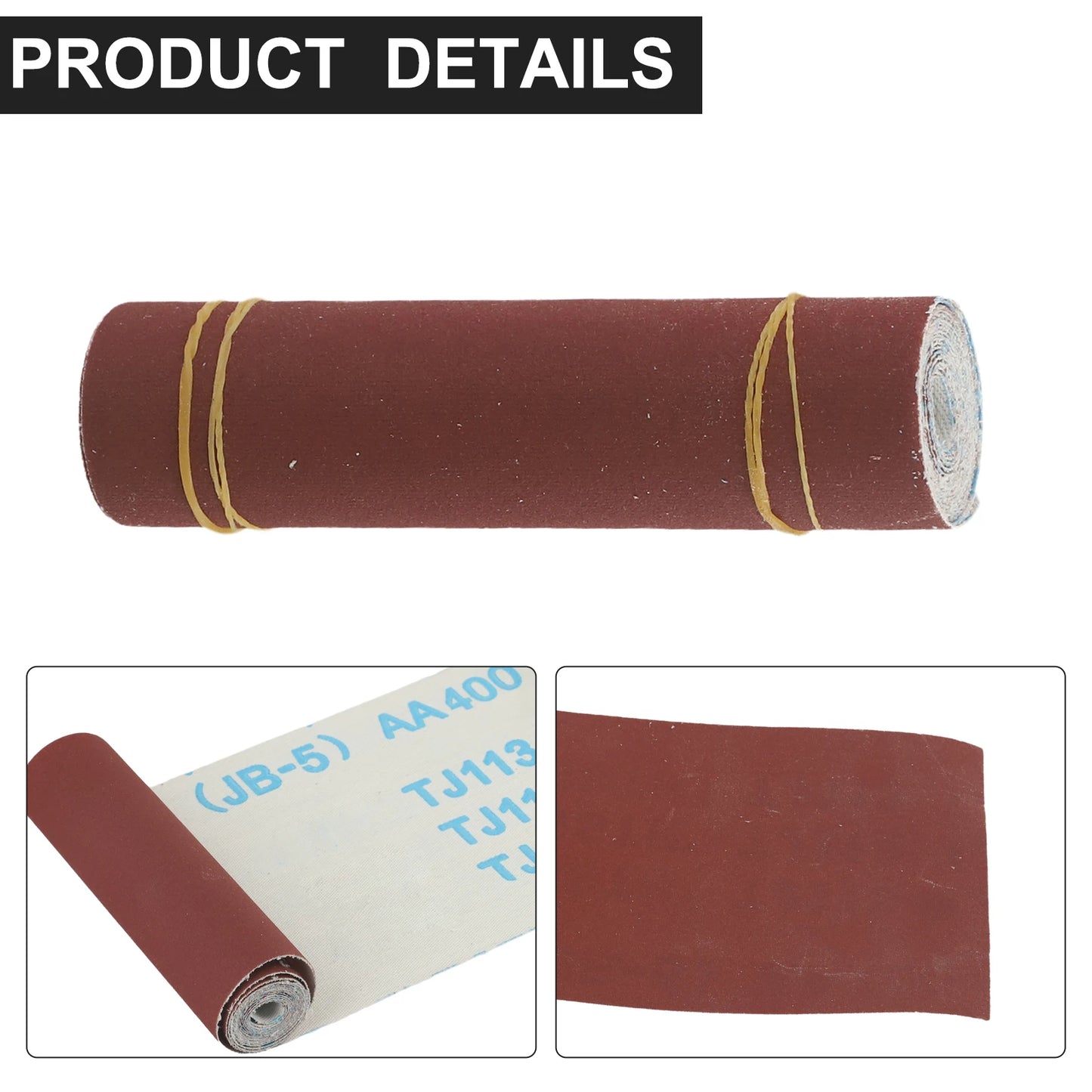 Sandpaper Roll Emery Cloth Sanding Abrasive Sheets 80 120 180 240 600