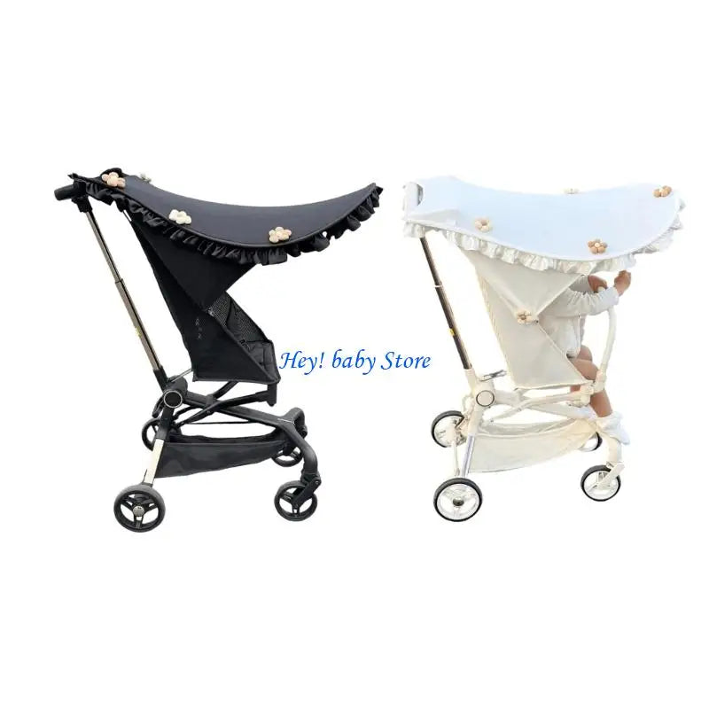 Universal Baby Stroller Sunshade Canopy Cover | Pram Sun Shade