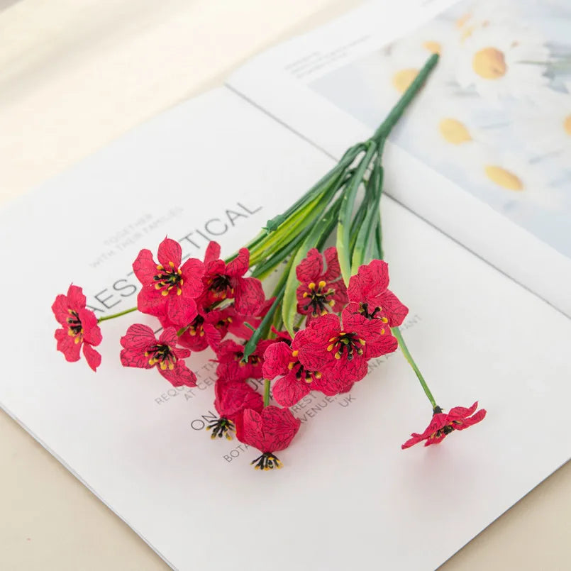 Artificial Silk Carnation Bouquet | Wedding & Home Décor