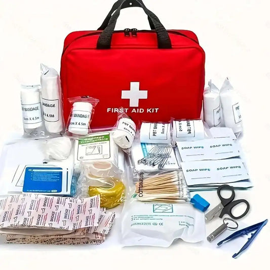 First Aid Kit Multi-purpose Emergency Medical Portable Medical Bag Outdoor Multi-functional First Aid Bag Home Emergency Bag Peaceful Pleasures Health and Wellness Default Title