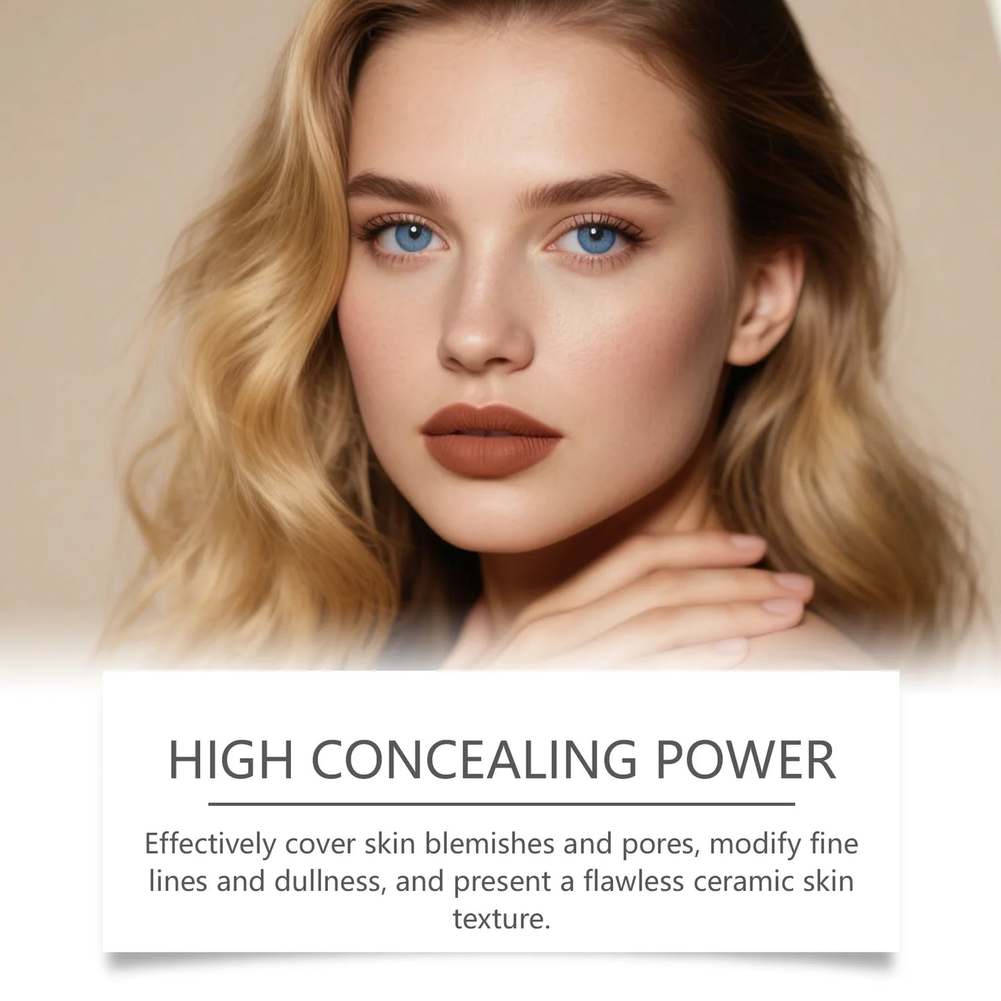 2-in-1 Color-Changing Foundation Stick with Brush | Matte