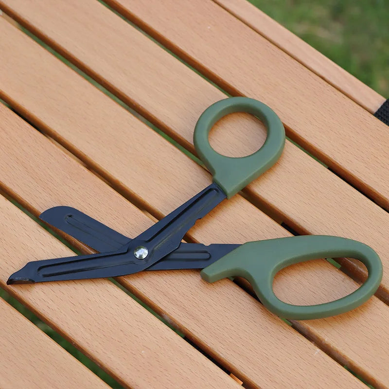 Tactical EMT First Aid Shears – Stainless Steel Rescue Scissors