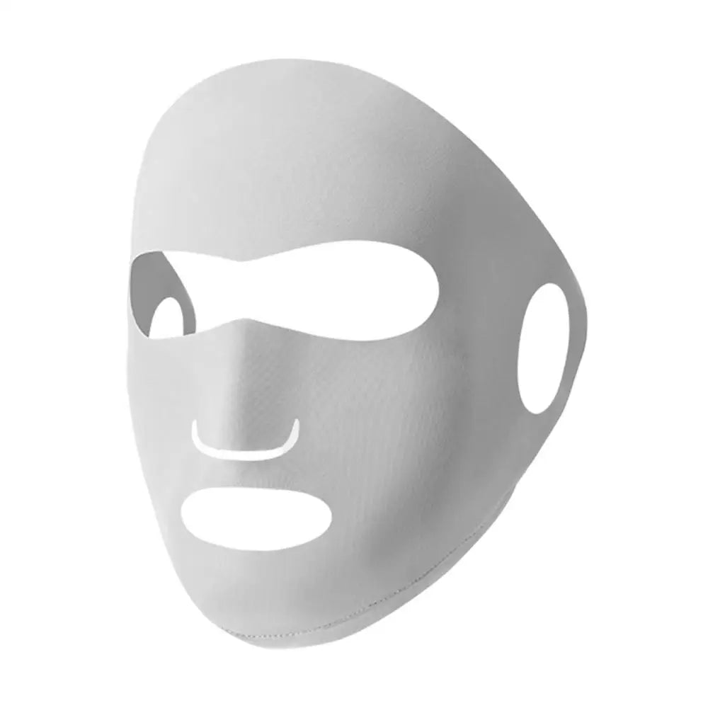 UV Face Shield Elastic Sun Protection Mask For Outdoor Running Cycling Motorcycle Lawn Mowing Work Commuting Peaceful Pleasures Health and Wellness Light Gray