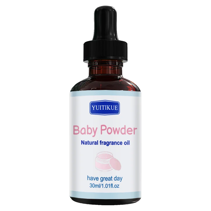 Yuitikue Baby Powder Fragrance Oil, 30ml Natural Scented Essential Oil for Diffuser, Candle Making & Home Aromatherapy Peaceful Pleasures Health and Wellness 1pc 30ml