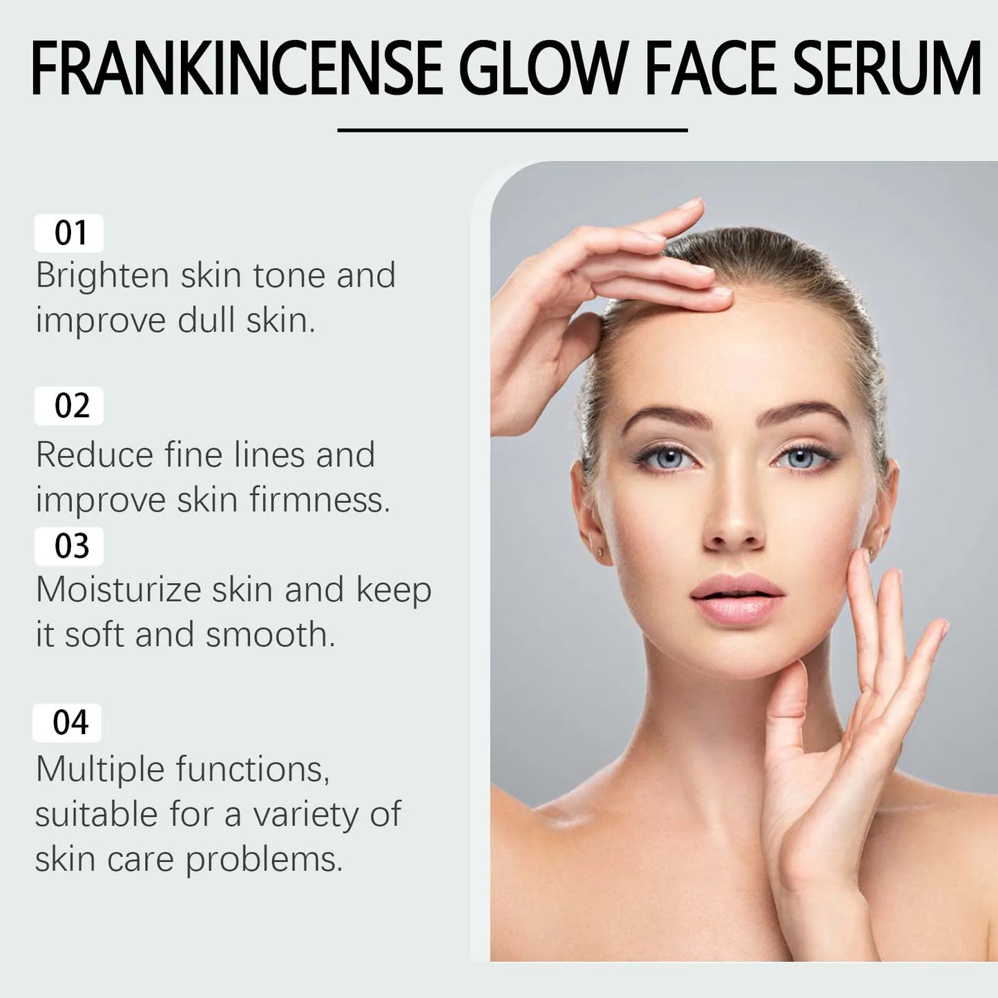 Anti Aging Face Serum Pores Shrinking Nourishing Remove Acne Reduce Fine Lines Firming Lifting Brightening Massage Essential Oil Peaceful Pleasures Health and Wellness