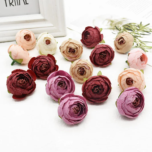 Silk Rose Tea Bud Artificial Flowers – Wedding & Home Decor Artificial Silk Flowers Peaceful Pleasures Health and Wellness