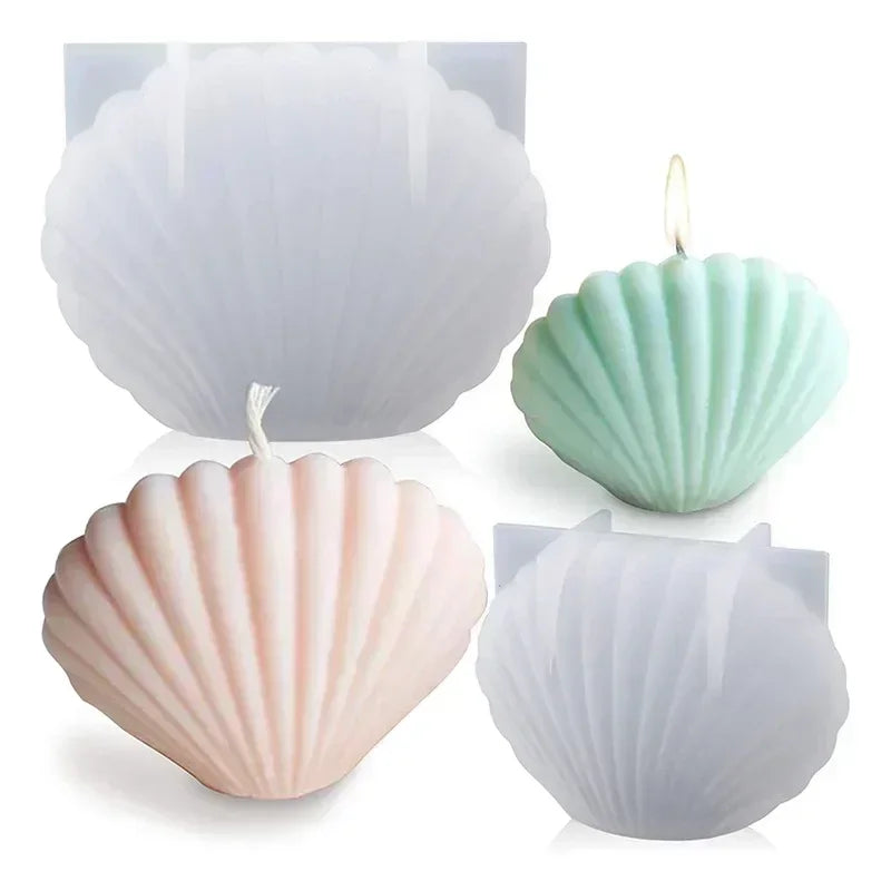 Silicone Candle Molds for DIY Wax, Resin, Soap & Clay Crafts
