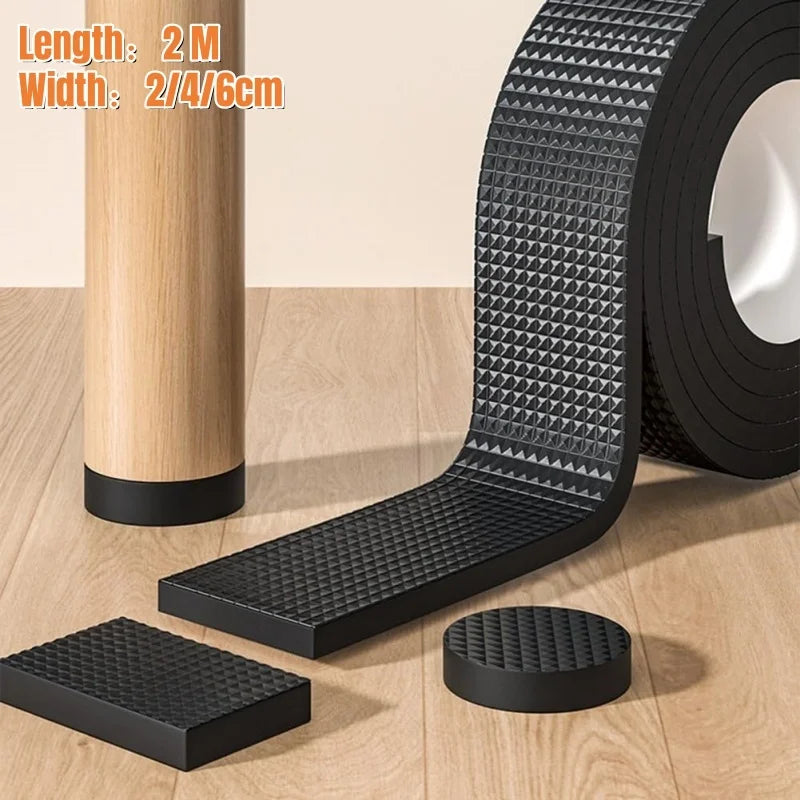 DIY Anti-slip Furniture Pads Mute Mats Bumper Damper Thick Non-slip