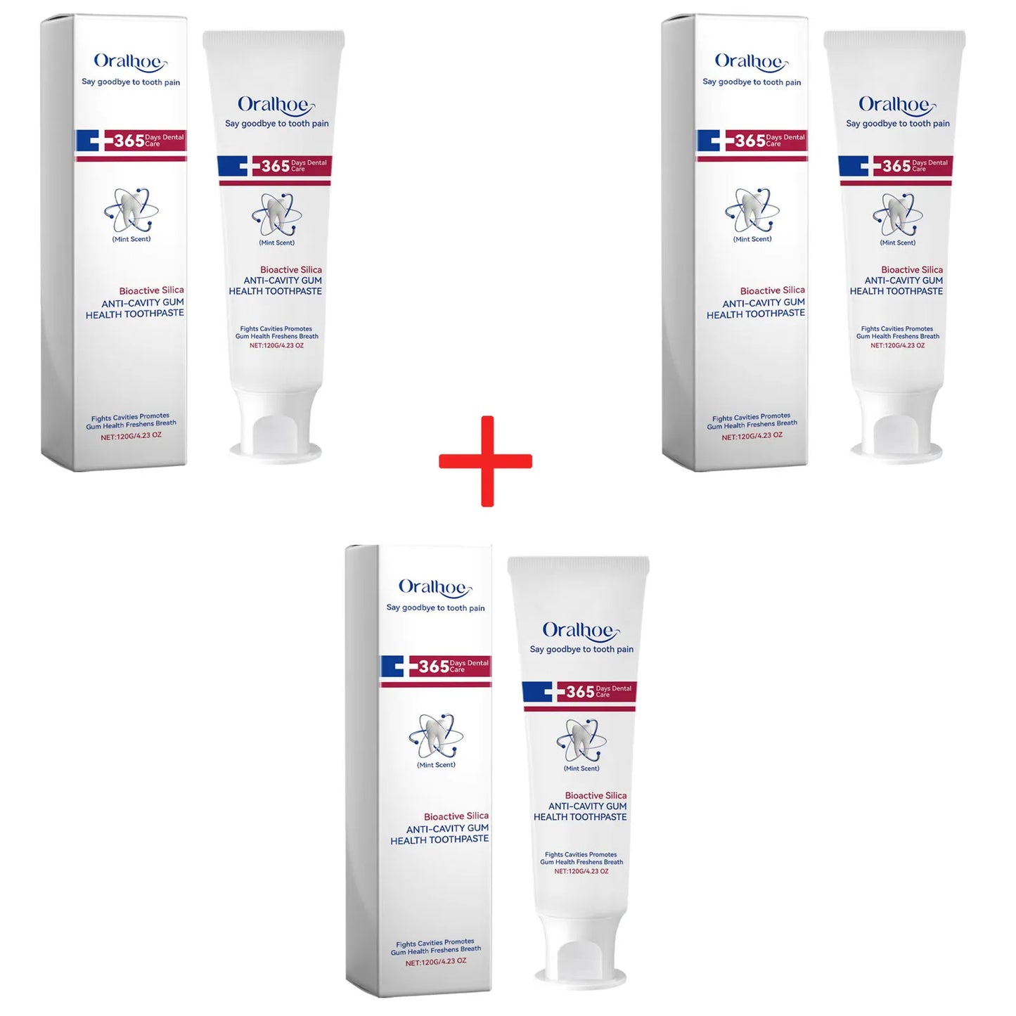 Oralhoe Whitening Probiotic Toothpaste | Enamel Care 120g