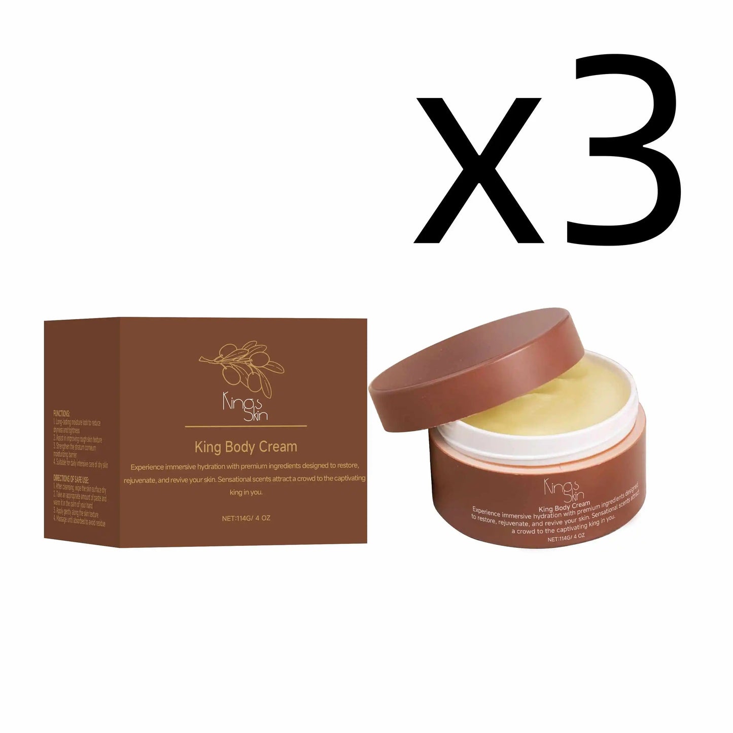 Shea Butter Body Cream | Moisturizing, Smoothing & Brightening