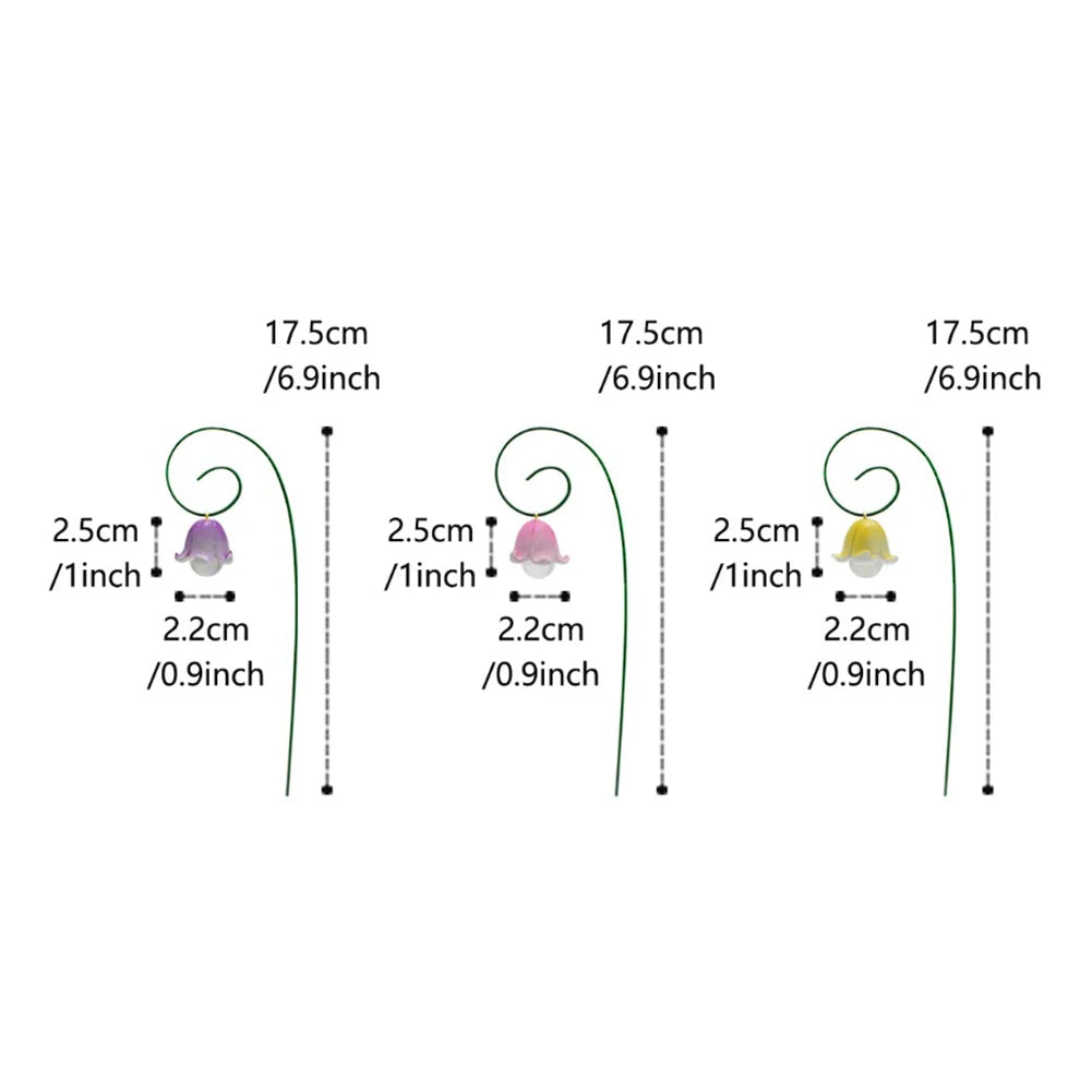 No Fade Resin Flower Pick Stand | Fairy Garden Decor