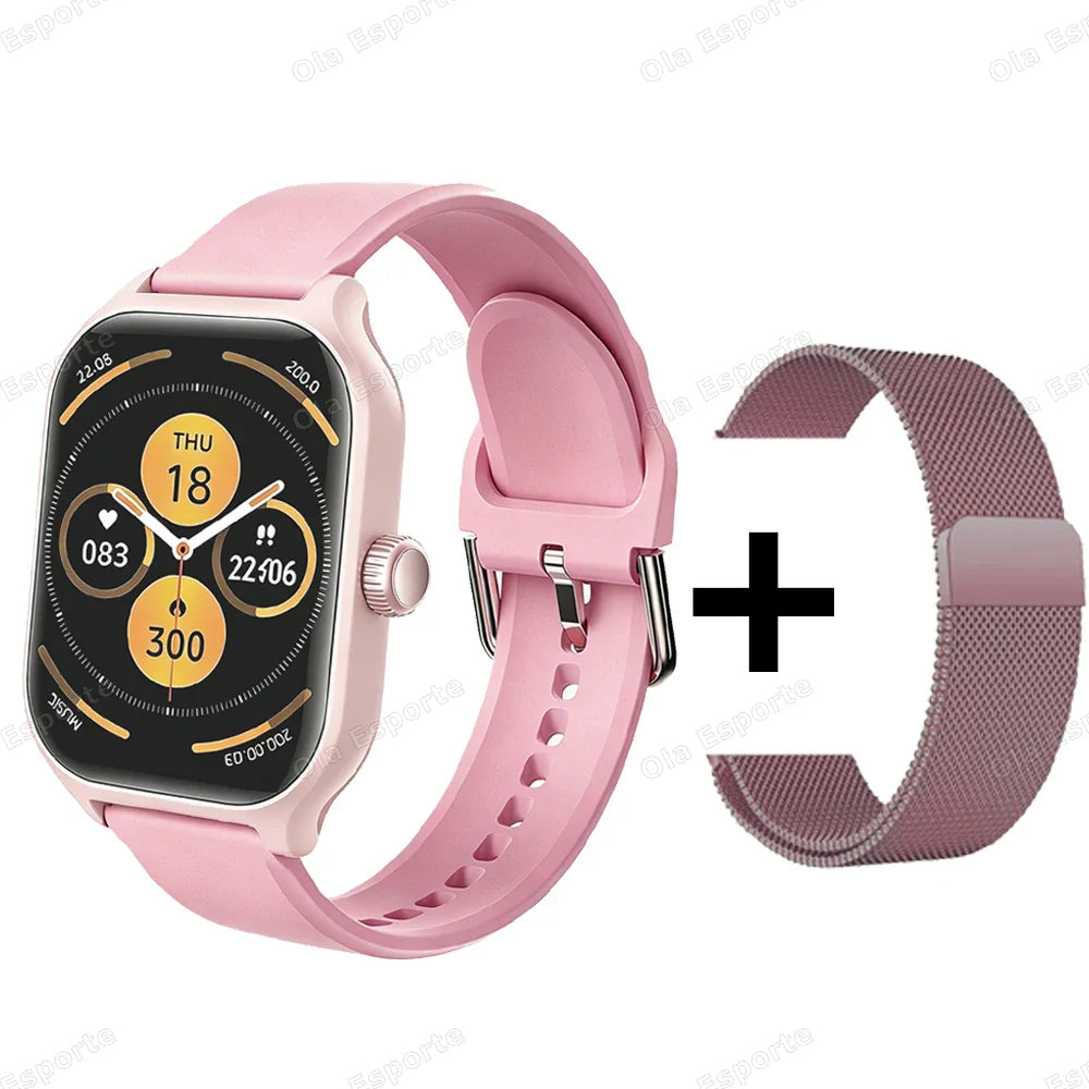 Ola Esporte 1.85" Smart Watch – Bluetooth Call & Fitness Tracker