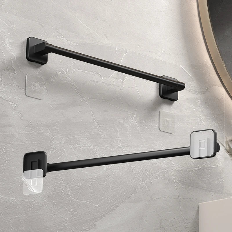 No-Drill Self-Adhesive Towel Bar | Aluminum Towel Rack