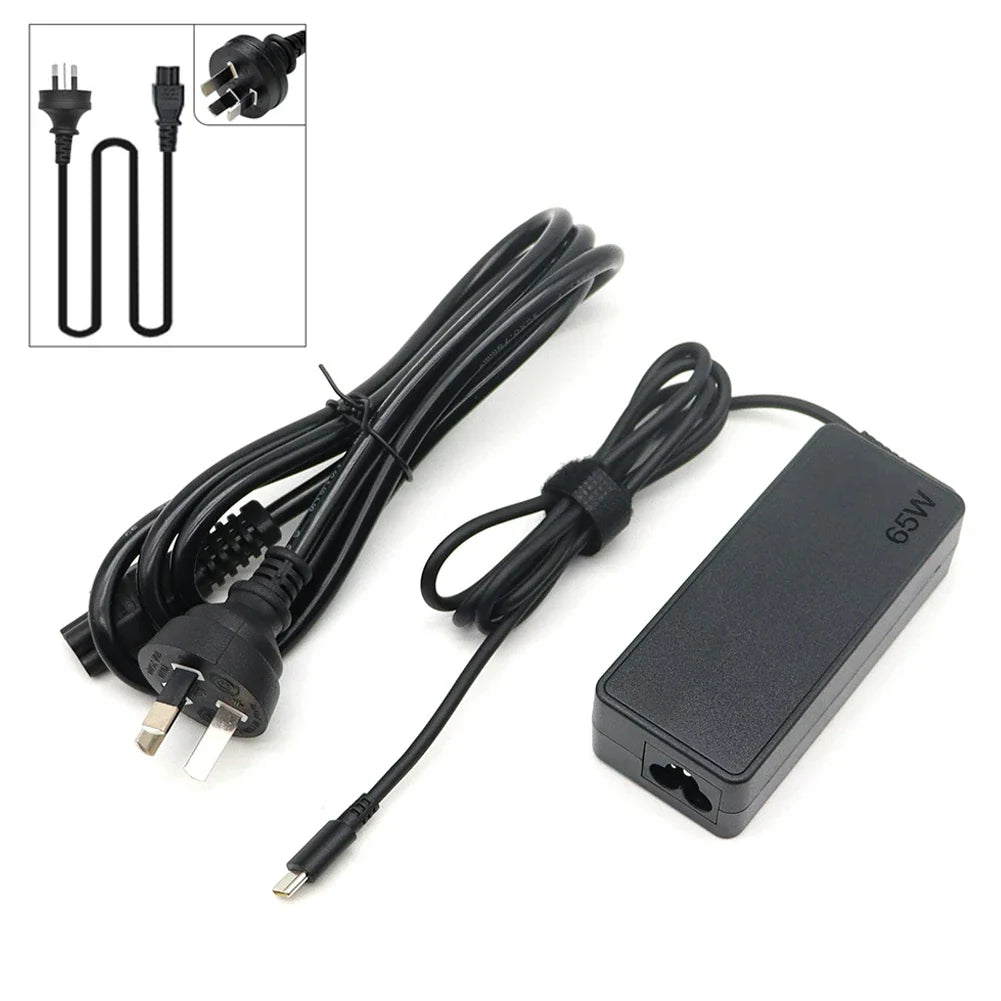 65W USB-C Laptop Charger for Lenovo HP Dell ASUS Acer | Fast PD