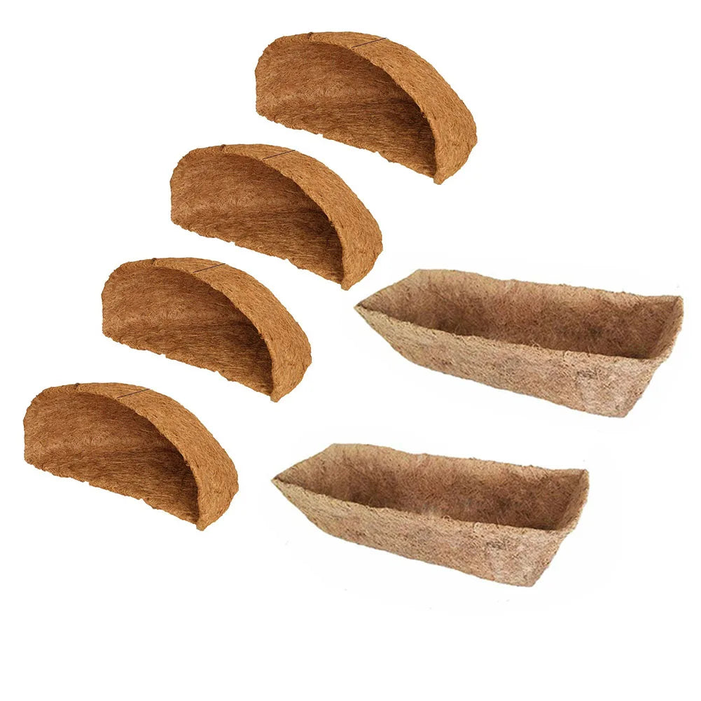 Round Coconut Fiber Hanging Basket Liner | Coir Garden Liner
